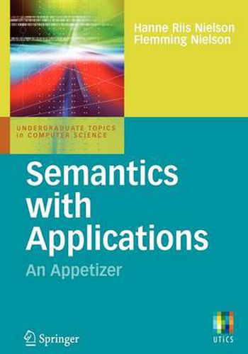 Cover image for Semantics with Applications: An Appetizer