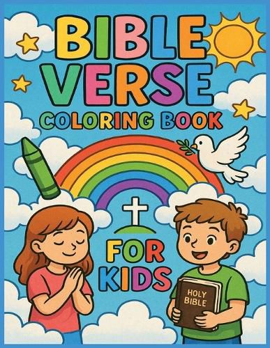 Cover image for Bible Verse Coloring Book for Kids