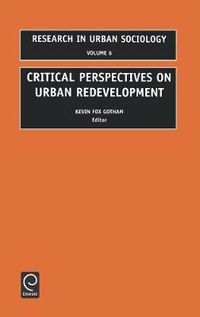 Cover image for Critical Perspectives on Urban Redevelopment