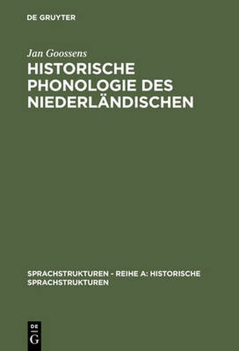 Cover image for Historische Phonologie Des Niederlandischen