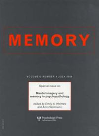 Cover image for Mental Imagery and Memory in Psychopathology: A Special Issue of Memory