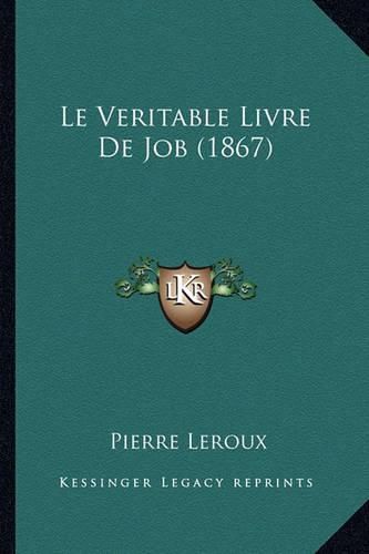 Cover image for Le Veritable Livre de Job (1867)