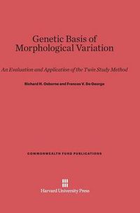 Cover image for Genetic Basis of Morphological Variation