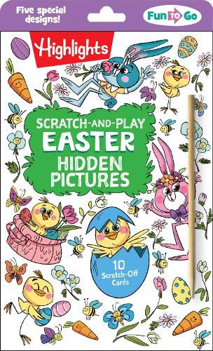 Cover image for Scratch-and-Play Easter Hidden Pictures