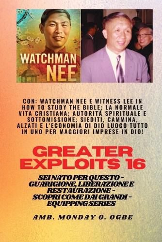 Cover image for Grandi imprese - 16 Con Watchman Nee e Witness Lee in How to Study the Bible;La normale..