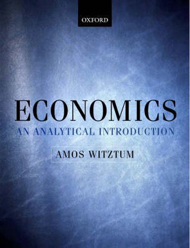 Cover image for Economics: An Analytical Introduction