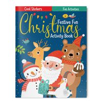 Cover image for Festive Fun Christmas Activity Book with Stickers