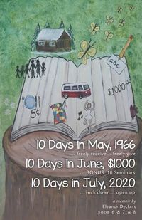 Cover image for 10 Days in May, 1966 & 10Days in June, $1000 & 10Days in July, 2020: BONUS: 10 Seminars