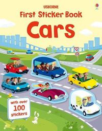Cover image for First Sticker Book Cars