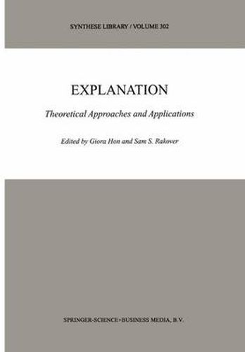 Cover image for Explanation: Theoretical Approaches and Applications