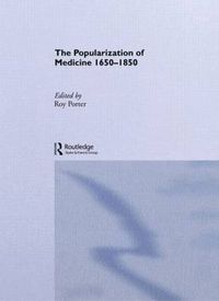 Cover image for The Popularization of Medicine