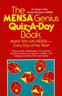Cover image for The Mensa Genius Quiz-a-day Book