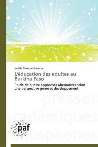 Cover image for L'Education Des Adultes Au Burkina Faso