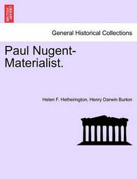 Cover image for Paul Nugent-Materialist.