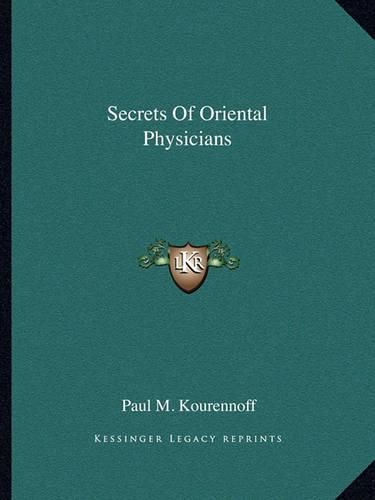 Cover image for Secrets of Oriental Physicians