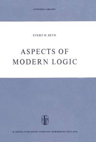 Cover image for Aspects of Modern Logic