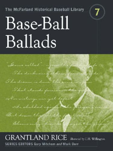 Cover image for Base-Ball Ballads: Grantland Rice