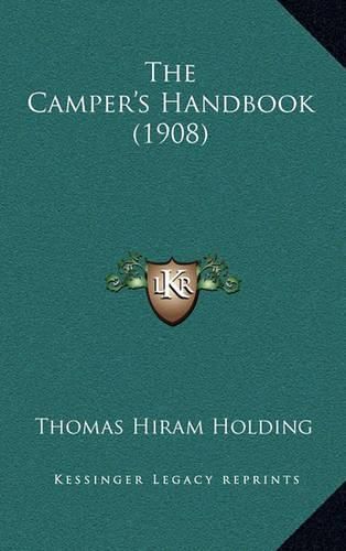 Cover image for The Camper's Handbook (1908)