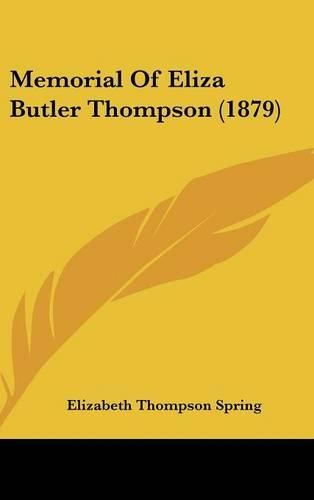 Memorial of Eliza Butler Thompson (1879)