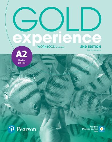 Cover image for Gold Experience 2nd Edition A2 Workbook