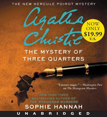 The Mystery of Three Quarters Low Price CD: The New Hercule Poirot Mystery