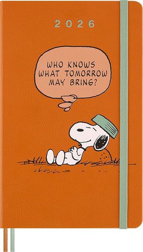 Cover image for Peanuts Large Weekly Hardcover 2026 Moleskine Diary