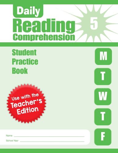 Daily Reading Comprehension, Grade 5 Student Edition Workbook