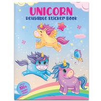 Cover image for Unicorn World Fun Reusable Sticker Book?for Chindren