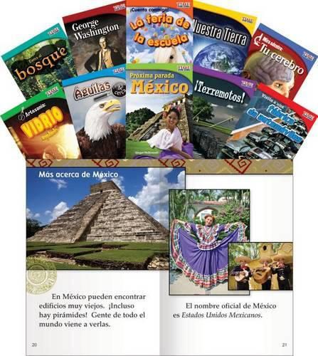 Cover image for Time for Kids Informational Text Grade 2 Spanish Set 1 10-Book Set (Time for Kids Nonfiction Readers)