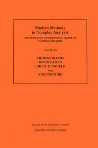 Cover image for Modern Methods in Complex Analysis: The Princeton Conference in Honor of Gunning and Kohn