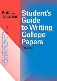 Cover image for Student's Guide to Writing College Papers, Fifth Edition