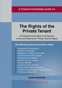 Cover image for A Straightforward Guide to the Rights of the Private Tenant