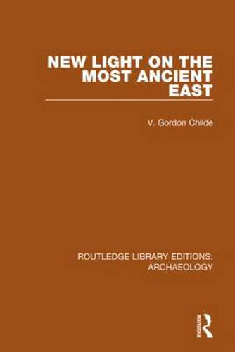 Cover image for New Light on the Most Ancient East