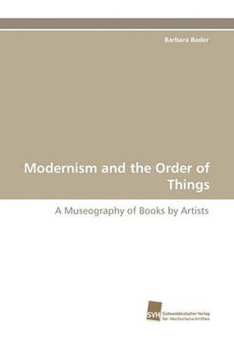Cover image for Modernism and the Order of Things