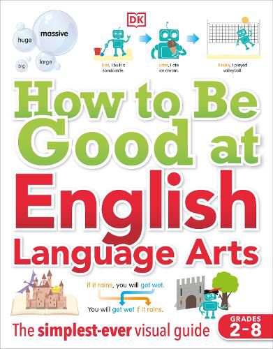 Cover image for How to Be Good at English Language Arts: The Simplest-ever Visual Guide