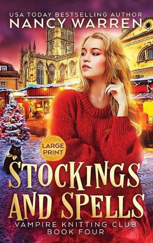 Cover image for Stockings and Spells (Large Print)