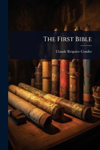 Cover image for The First Bible