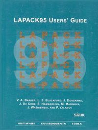 Cover image for LAPACK95 Users' Guide