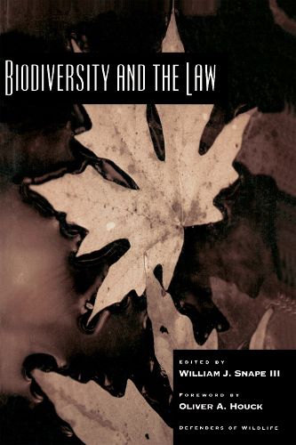 Cover image for Biodiversity and the Law