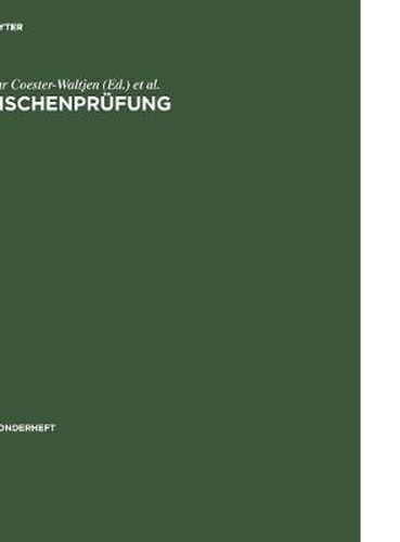 Zwischenprufung: Zivilrecht, Strafrecht, OEffentliches Recht, Grundlagenfacher