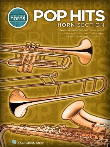 Cover image for Pop Hits Horn Section: Note-For-Note Transcriptions