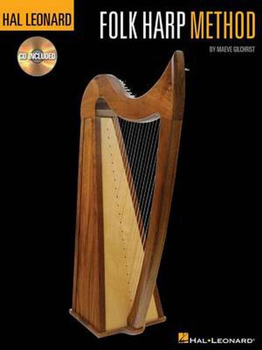 Cover image for Hal Leonard Folk Harp Method