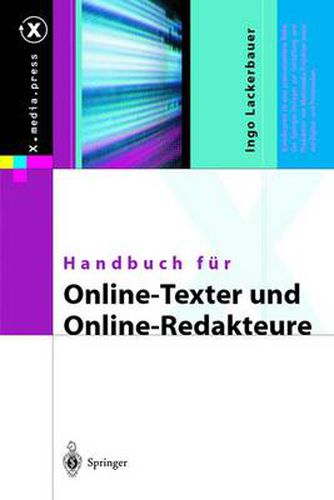Cover image for Handbuch Fur Online-Texter Und Online-Redakteure