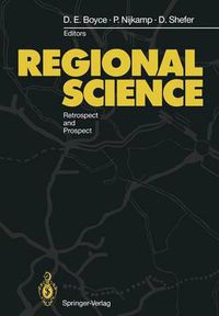 Cover image for Regional Science: Retrospect and Prospect