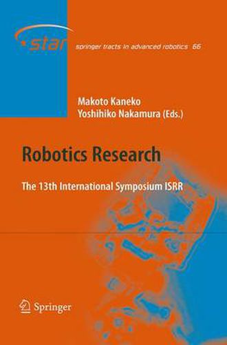 Robotics Research: The 13 International Symposium ISRR