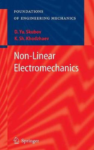 Cover image for Non-Linear Electromechanics
