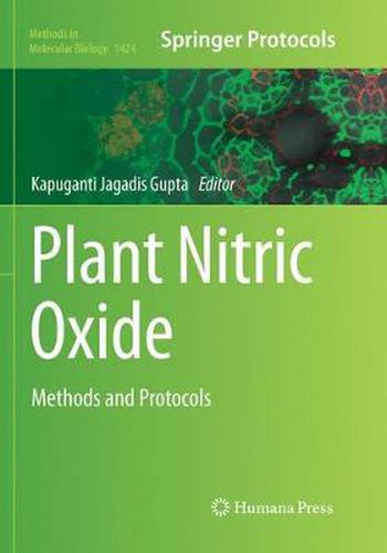 Cover image for Plant Nitric Oxide: Methods and Protocols