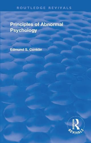 Principles of Abnormal Psychology