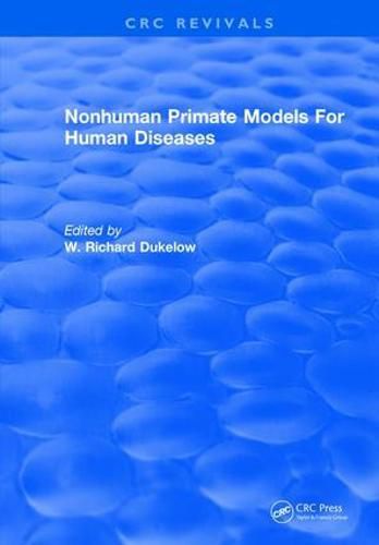 Cover image for Nonhuman Primate Models for Human Diseases