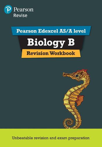 Cover image for Pearson REVISE Edexcel AS/A Level Biology Revision Workbook: for home learning, 2022 and 2023 assessments and exams